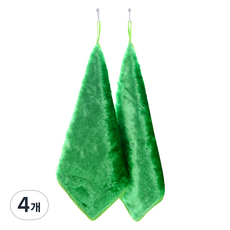 Market Ring 加厚抹布 綠色, 4個