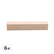 네이처리퍼블릭 리얼 듀드롭 벨벳 립틴트 3.5g, 무드업와인, 6개