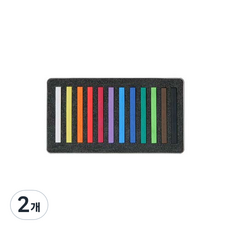 CRETACOLOR 粉彩棒 48012, 12色, 2個