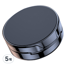 리버폭스 차량용 접이식 합체 마그네틱 거치대, 블랙, 5개