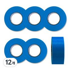 OON 마스킹테이프 파란색 50mm, 12개