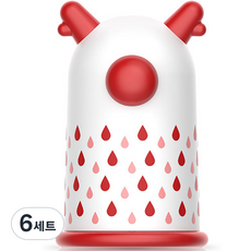 바우마켓 유아 손톱깎이 4종 세트, 화이트사슴, 6세트