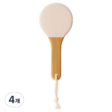 몽구밍 발바닥 각질제거 주걱형 화이트, 75g, 4개, 1개입