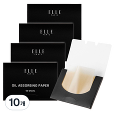 ELLE PARIS 린넨 기름종이, 10개, 50개입