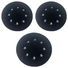 smato 魔鬼氈研磨機緩衝背板 中間墊 8孔 127mm, 3個