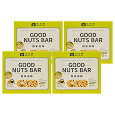 master mi 米大師 穀拿滋棒 抹茶堅果, 57g, 4盒