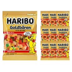 하리보 골드베렌 젤리, 100g, 10개