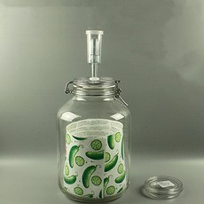 Bormioli Rocco Fido 3件式氣閥 + 玻璃罐 5L 套組, 1個