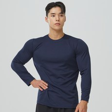 블랙몬스터핏 쿨에버 롱 슬리브 티셔츠