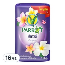 PARROT 보타니칼스 비누 프랜지패니, 16개입, 105g
