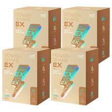 m2 美度 Power Shake 超能奶昔升級版 焦糖瑪奇朵碎片, 175g, 4盒