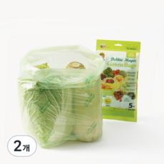 데비마이어 그린백 XL 22.8cm x 17.7cm x 51.3 cm, 특대(XL), 5개입, 2개