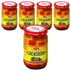 正大香 麻油辣豆乳，嚴選非基因改造黃豆, 340g, 5罐