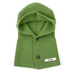 Robroco 女用日常連帽針織高爾夫巴拉克拉瓦頭套, 綠色, 1個