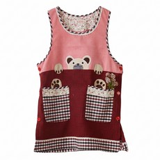 Bodrae 我的熊圍裙, 1個, 紅色