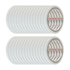 엠파이어 양면테이프 7mm x 10m, 화이트 반투명, 30개입