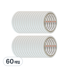 EMPIRE 雙面膠帶 7mm x 10m, 60入, 白色半透明