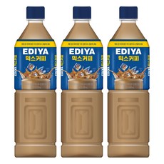 EDIYA COFFEE 三合一咖啡, 1L, 1瓶, 3瓶