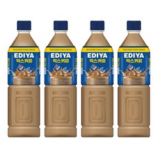 EDIYA COFFEE 三合一咖啡, 1L, 1瓶, 4瓶