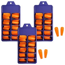 美甲延長甲片 100片, 05, 3個