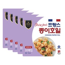 PureJour 圓形烘焙紙 30入, 5個