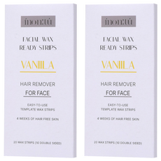 DHI COSMETIC Inontu 香草臉部除毛蜜蠟貼片 20片, 2個, 10g