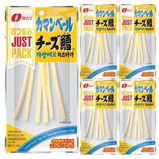 Natori Food 卡門貝爾起司鱈魚條, 5包, 19g