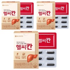 종근당건강 헬씨칸, 30정, 3개