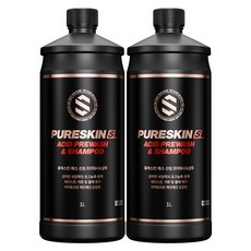 더클래스 퓨어스킨S 물때제거제 카샴푸 산성 프리워시, 1L, 2개