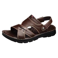 Silver's男款夏季皮革Primar涼鞋拖鞋 FR087