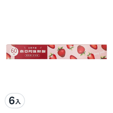 南亞 PE保鮮膜 家庭用 (30cm*60m) 全新升級, 6入