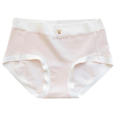 涼感無縫抗菌無痕女內褲, 可愛粉小熊