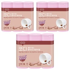 CODI 可洗式紙抹布, 50張, 9捲