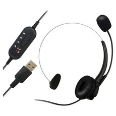 ziya 智雅科技 Wired 3.5mm 頭戴式 耳機 附麥克風 單耳 In-line Controls 黑色 辦公商務專用 時尚美型款