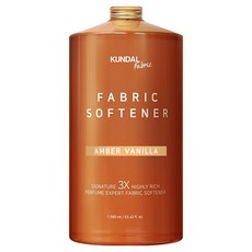 KUNDAL 昆黛爾 3倍濃縮衣物柔軟精 Amber Vanilla, 1.58L, 1瓶