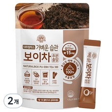 내추럴박스 보이차 추출분말, 1.5g, 2개, 30개입