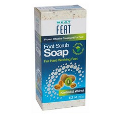 NEAT FEAT 樂活適 去角質嫩足皂, 150g, 1個