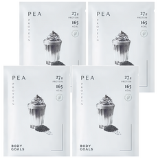 BODY GOALS 全素多效豌豆蛋白飲Pro 芝麻歐蕾, 40g, 4包