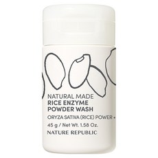 Natural Made米糠酵素洗潔粉, 1個, 45g