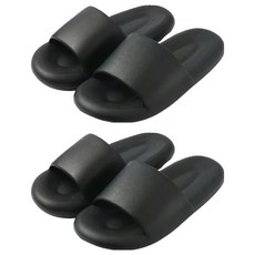 ARYKO 棉花糖室內拖鞋, 2個, 黑色