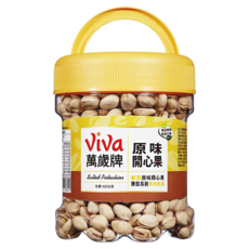 ViVa 萬歲牌 開心果罐, 420g, 1罐