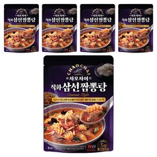 차오차이 직화 삼선 짬뽕탕, 450g, 5개