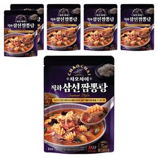 차오차이 직화 삼선 짬뽕탕, 450g, 6개