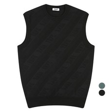 Volvik 男士高爾夫斜紋提花針織背心 VMKVN901