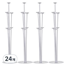 Starium 氣球花束 70cm, 白色, 24個