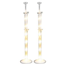 Starium LED花朵氣球花束 70cm, 2個, 金色