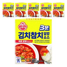 OTTOGI 不倒翁 3分鐘泡菜鮪魚蓋飯醬調理包, 150g, 6盒