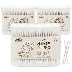 comet 白樺樹純棉棒, 350入, 3個