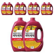 아토세이프 집먼지 진드기 세탁 액상세제 본품, 2.5L, 10개