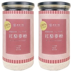 GreenMarket 菓青市集 純紅藜麥粉, 350g, 2罐